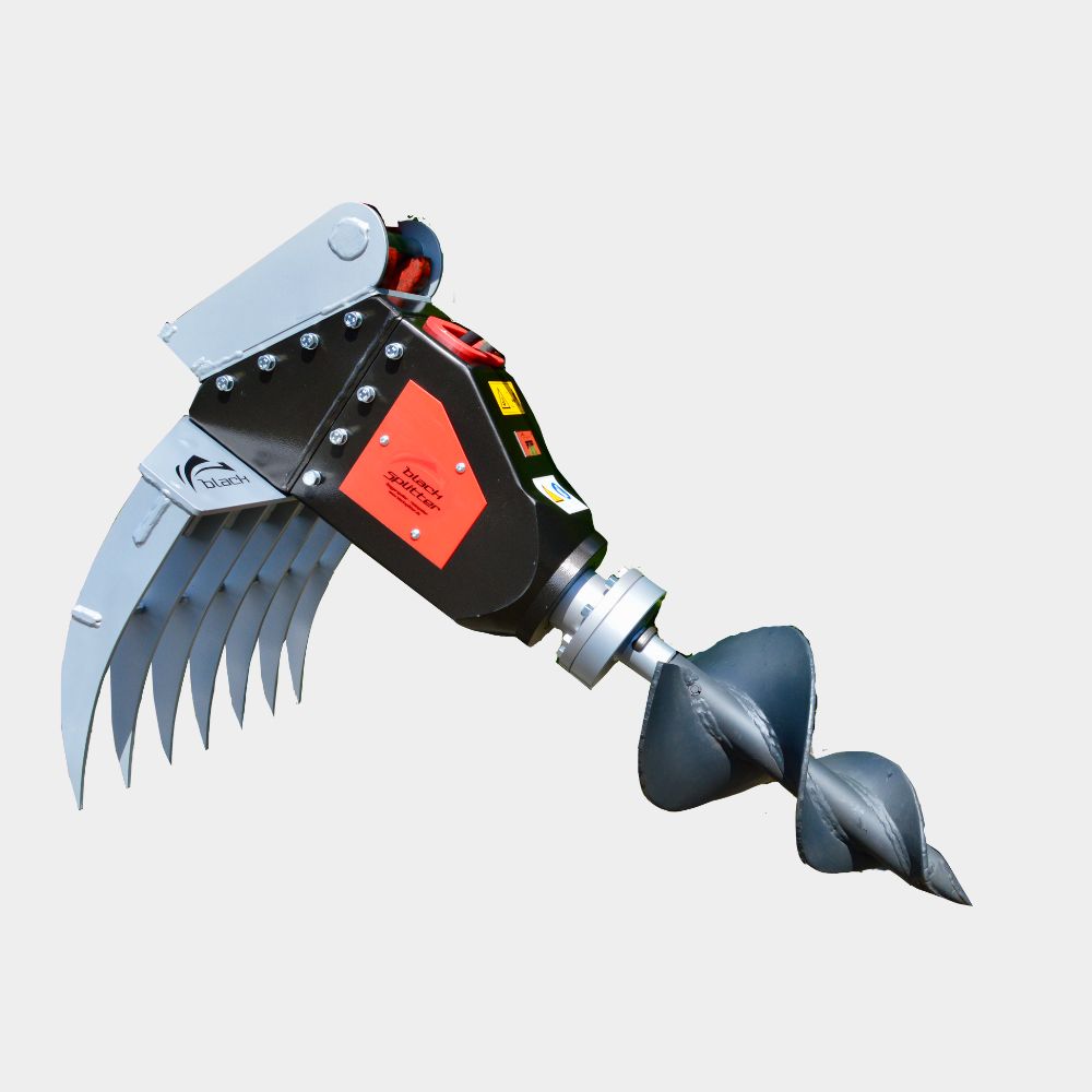 Pflanzbohrer von Black Splitter als Anbausatz am S2