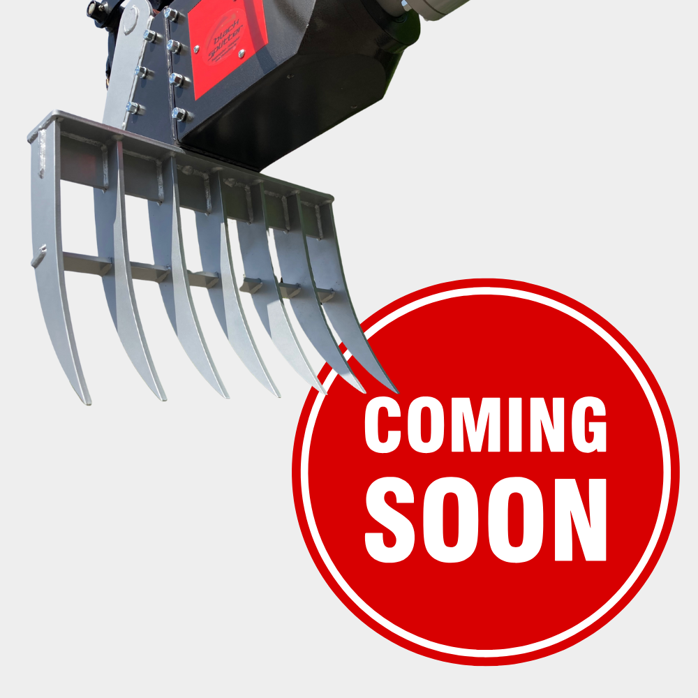 Black Splitter Rechen Anbausatz für Kegelspalter S2X, SB und S1X – Forsttechnik Zubehör